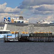 Heavy traffic in city centre as cruise ships arrive
