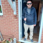 Blind man from Overton asks council to clear footpaths after spate of accidents