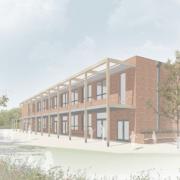 Artist's impression of how the Hounsome Fields Primary School will look
