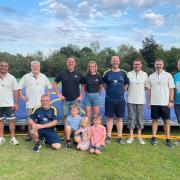 Silchester cricket club celebrate 2023 sponsorship from Silchester Farm