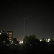 The broken lights at Bunnian Place Car Park