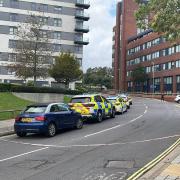 Basingstoke town centre road closed and buses diverted due to police incident
