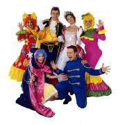 The cast from Cinderella