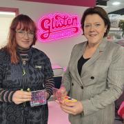 Natalie Chapple, who founded Glisten Cosmetics, was praised by MP Maria Miller