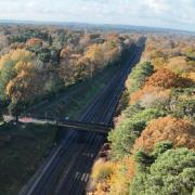LIVE: Landslip leaves cracks in railway between Basingstoke and Woking