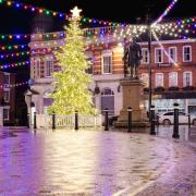 A very festive looking Romsey, taken by Romsey Advertiser Camera Club member Andy Louch