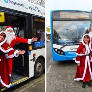 Santa buses have returned to Hampshire