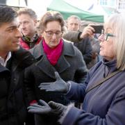 Rishi Sunak confronted by voter