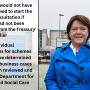 Maria Miller is adamant funding has been 'ring-fenced' for a new hospital
