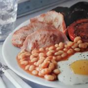 Stock image of an English breakfast
