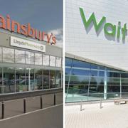 Sainsbury’s and Waitrose store