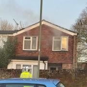 House fire in Silvester Close, Basingstoke
