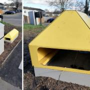 What are these mysterious yellow boxes that have appeared around town?