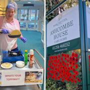 Ashcombe House made Pancake Day fully inclusive with a mobile station to cook the treat