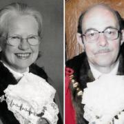 Former Basingstoke mayors Marilyn Tucker and Jack Evans who passed away recently
