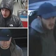 Hampshire Constabulary have released images of men they would like to speak to in connection with the incident