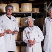 Butlers Farmhouse Cheeses, left to right - Gillian Hall, Daniel Hall, Jean Butler and Matthew Hall