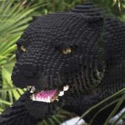 BRICKLIVE has used hundreds of thousands of brightly coloured bricks to hand build the animals