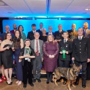 PCC Donna Jones with the award winners