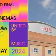 The Eurovision Song Contest final will be streamed live at the Vue Basingstoke