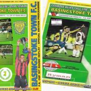 Programme covers for the FA Cup replays in 1997