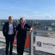 Anne-Marie Mountifield, Director at Maritime UK Solent and Stuart Baker, Managing Director at Maritime UK Solent
