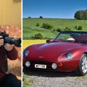 Paul Stallard and his TVR