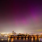Northern Lights in Southampton, by Thomas Fearn