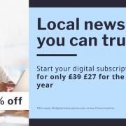 Basingstoke Gazette readers can subscribe for just £3 for 3 months in this flash sale