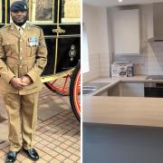 Corporal Tom and an example of the kitchen
