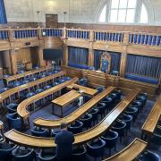 The council chamber at the Civic Centre in Southampton. Picture: LDRS