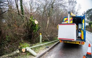 LIVE UPDATES: Basingstoke residents warned to stay home due to Storm Ciara