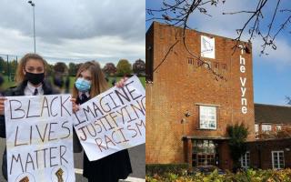 Concerns raised about The Vyne School after headteacher uses racial slur