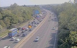 Lane closure on M3 to be in place for another two weeks