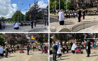Mayor leads Armed Forces Day celebrations with flag-raising ceremony