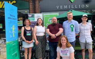 Womens Equality Party and Basingstoke Green Party hold roadshow for Green Week