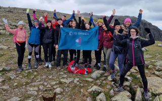 Adventurers conquer TD Synnex elevate yourself challenge by scaling Scafell Pike