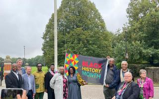 Council holds flag raising ceremony to commemorate black history month