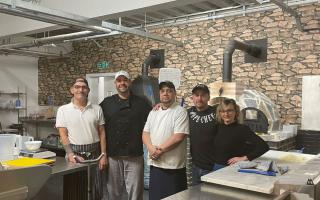 The team at Pizzeria Gali in Chineham Business Park