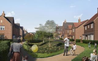 CGI of how the homes in Worting Park could look