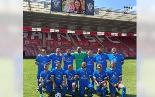 When ATS Group owners and staff stepped on St Mary's stadium in Southampton to raise money for a sick single mum from Tadley