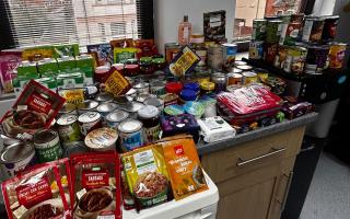 CGH GP practices donate 76kg of food to Basingstoke Foodbank