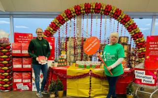 Tesco customers in Basingstoke donate over eight thousand meals to people in need