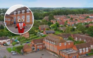 Testbourne Community School, in Whitchurch, was featured on The Masked Singer