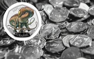 The full collection of dinosaur coins is available to purchase from the Royal Mint’s website from 9am on Thursday (March 14).