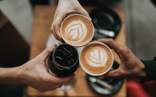 Stock image of coffees