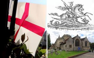 Collection of St Georges Day images