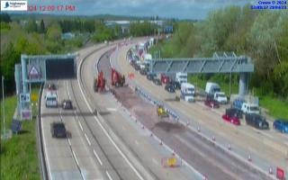 Incident causes major delays on M27 near Eastleigh and Hedge End