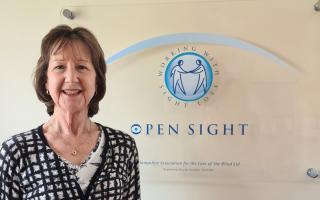 Jane Brooks, Open Sight chair of trustees.